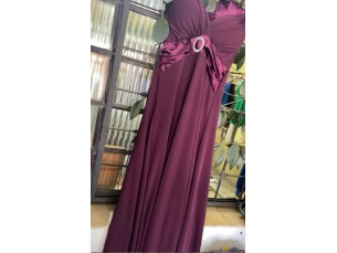 Vestido longo roxo 