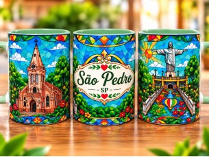 Caneca São Pedro - memórias 