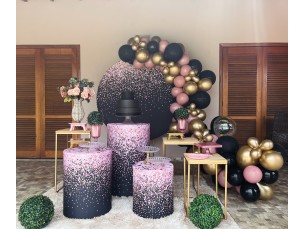 Rose glitter 