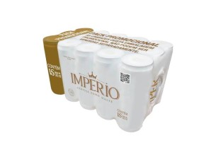 (OFERTA)Pack c/ 15 Cervejas  Império 350ml lata 