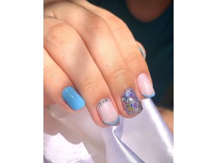 Esmaltação em gel mão