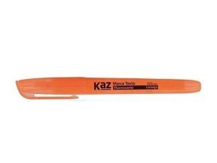 Marca texto laranja Kaz