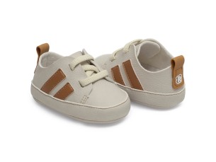 Tênis baby masculino bege