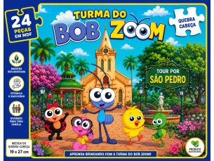 Quebra cabeça turma do Bob Zoom 