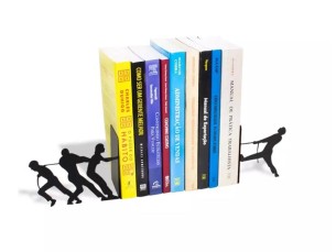 PORTA LIVROS CABO DE GUERRA - 1 PAR PORTA LIVROS