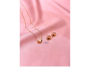 CONJUNTO CORAÇÃO LISO