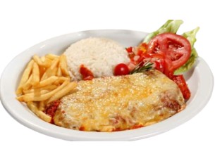 PARMEGIANA ( CARNEOU FRANGO)