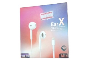 Fone iphone EarX  ios 15 