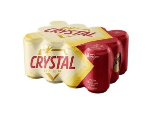 Pack c/12 Cervejas Crystal 350ml Lata 