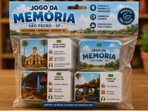 Jogo da memória pontos turísticos 