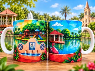Caneca Parque Maria Angélica 