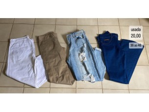 Calças Jeans feminina  do 36 ao 46. 