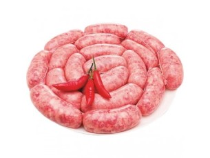 Linguiça mista apimentada