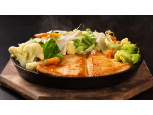 TEPPAN DE SALMÃO