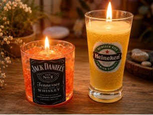 Velas formato de bebidas