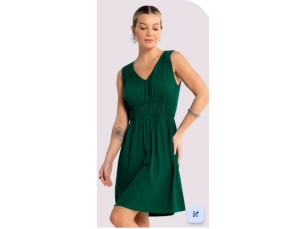 Vestido sem mangas da Lunender 