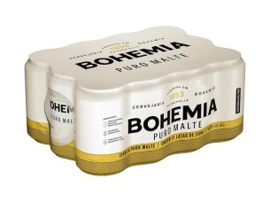 Caixa cerveja BOHEMIA lata