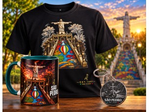 Kit camisa , caneca , chaveiro black