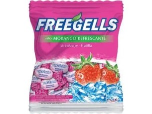 BALA FREEGELLS MORANGO 584g